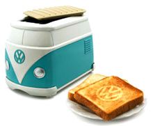 ワーゲンバスの形をしたトースター