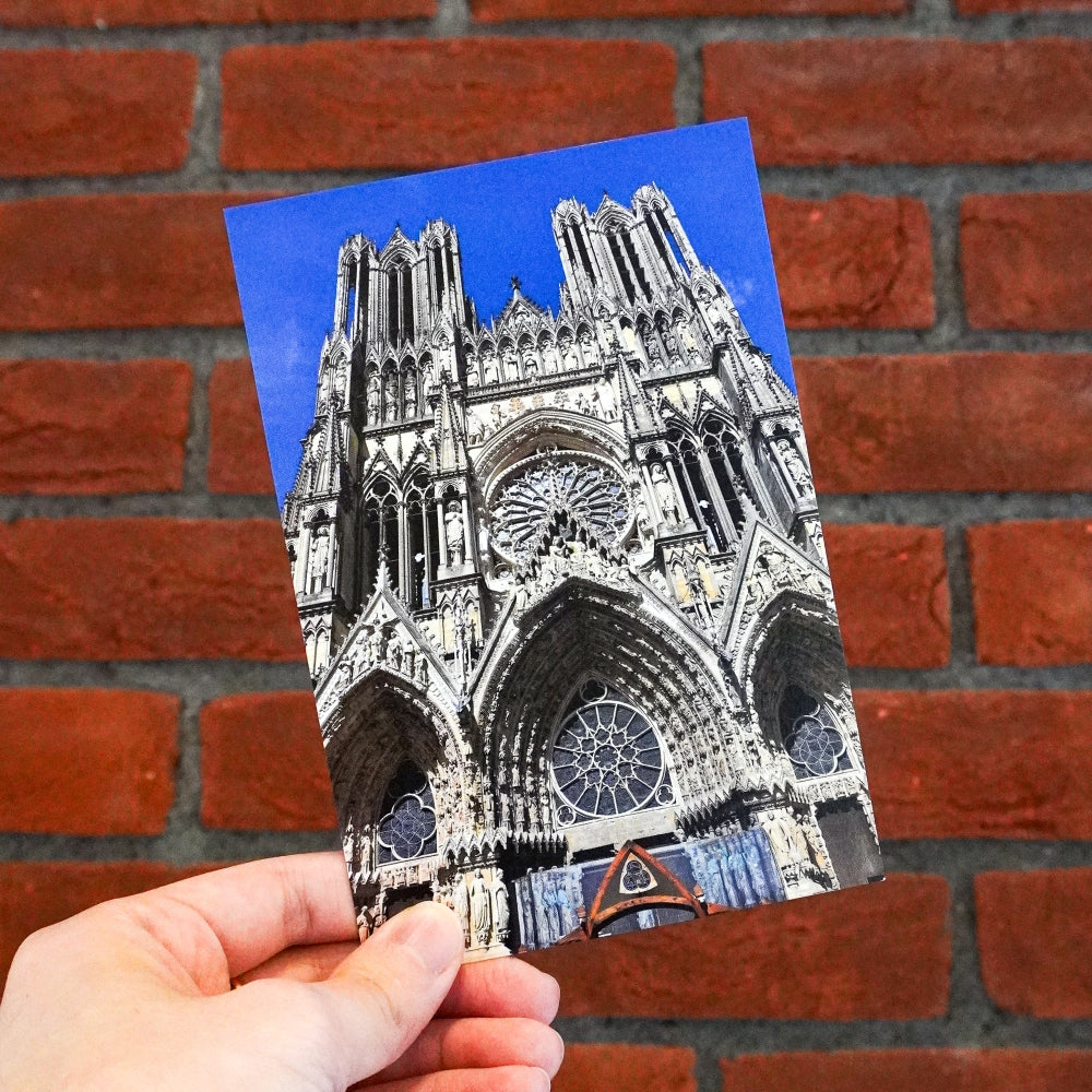 ポストカード ランス・ノートルダム大聖堂 – 軽井沢安東美術館