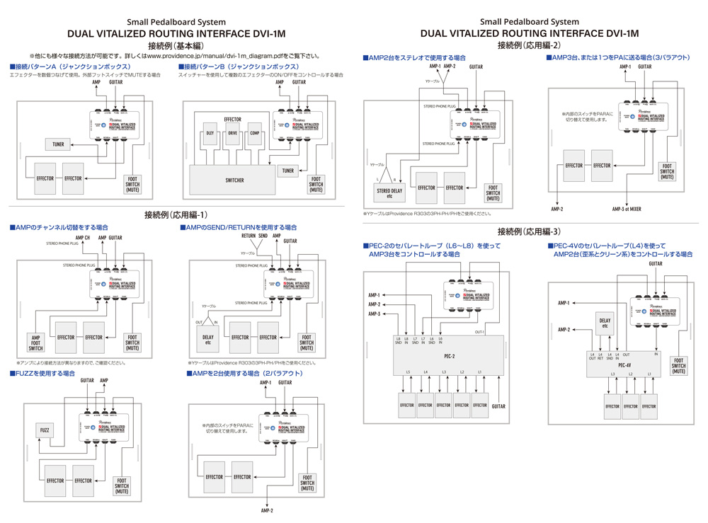 Providence DUAL VITALIZED ROUTING INTERFACE DVI-1M - エフェクター