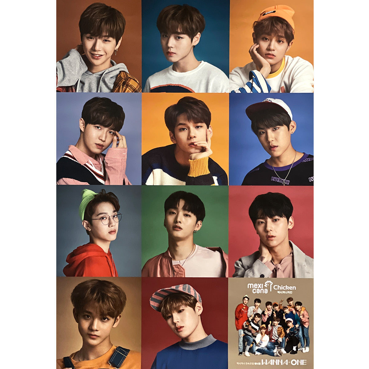 워너원 | WANNA ONE | [ MEXICANA ] | POSTER ONLY - Music Plaza