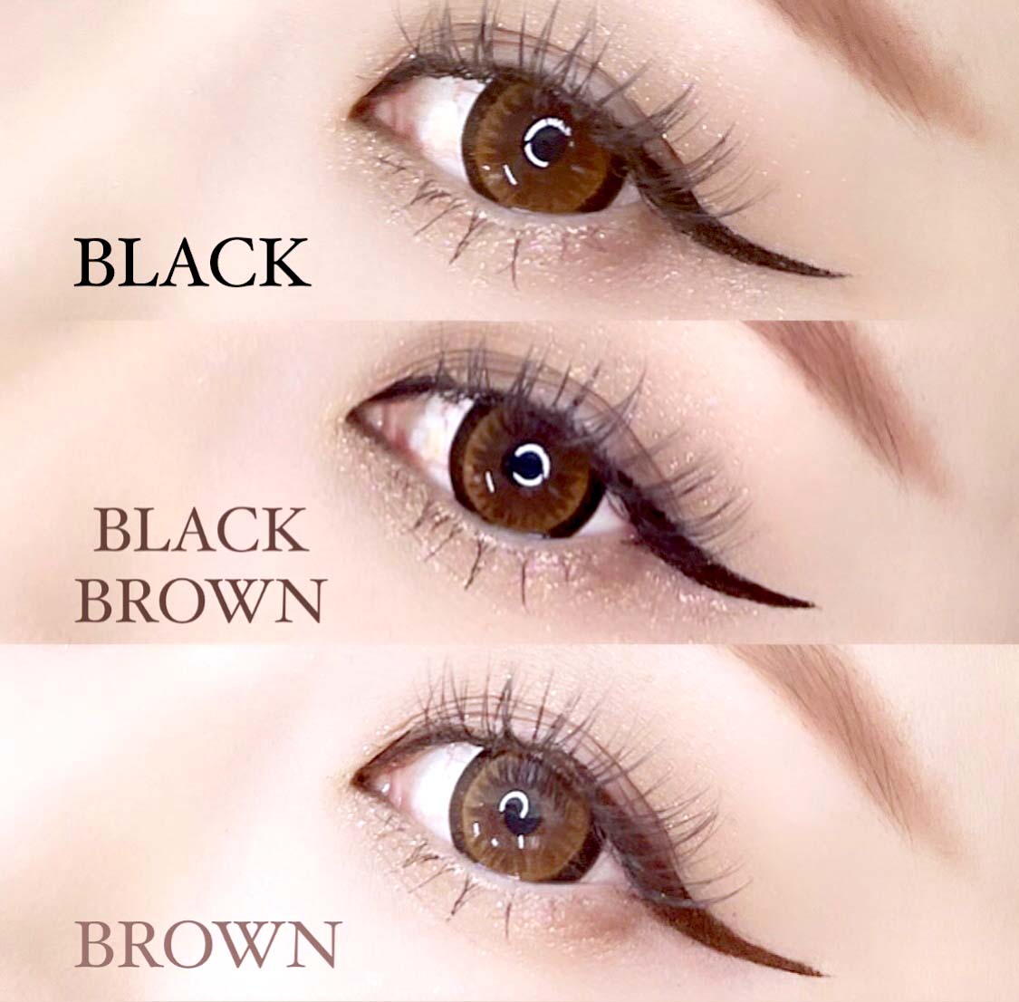 ACアイライナー ブラウン 12本セット / 【omeエンタープライズ】まつげ