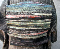 裂織帯-裂織の織倫