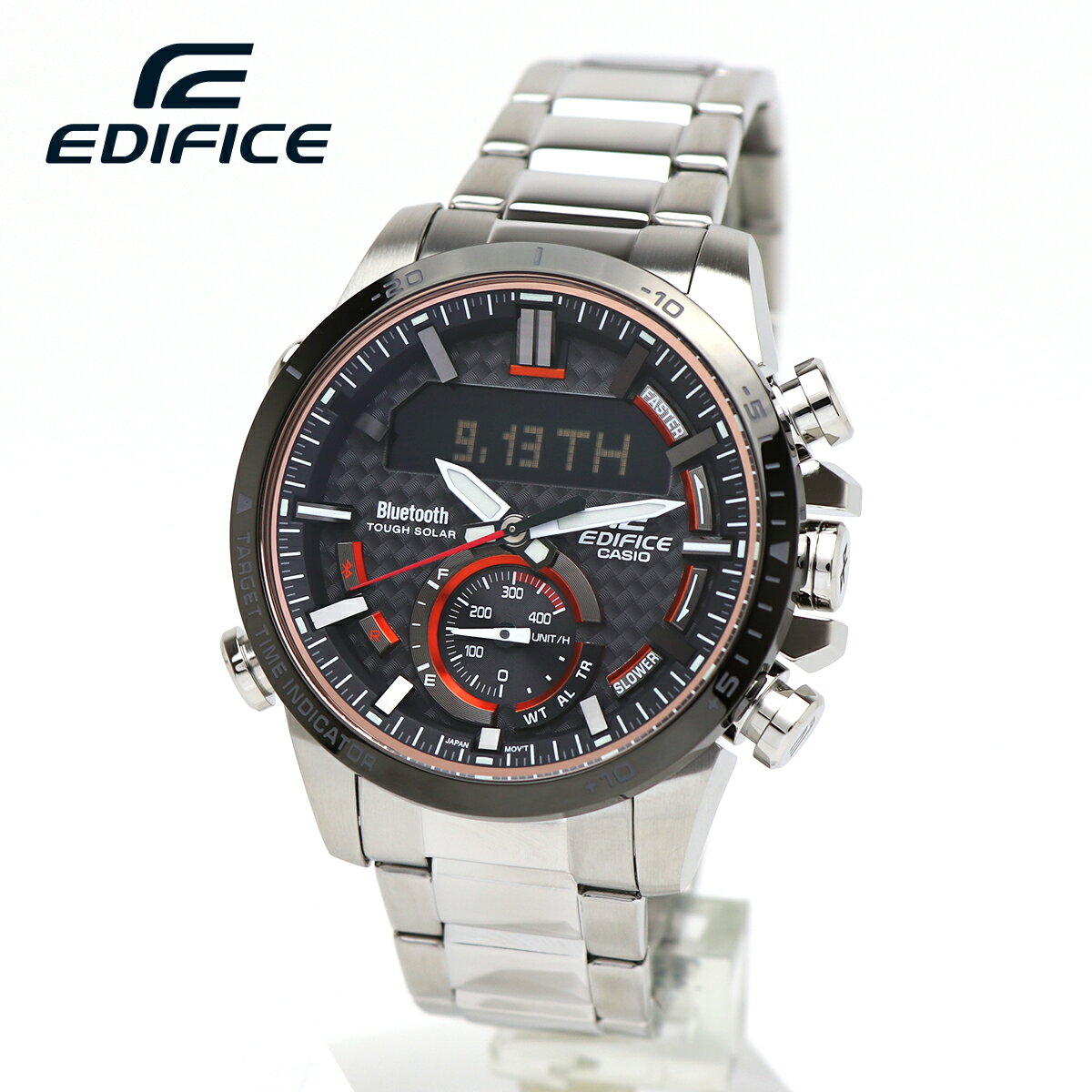 EDIFICE エディフィス CASIO カシオ ECB-800DB-1A Bluetooth