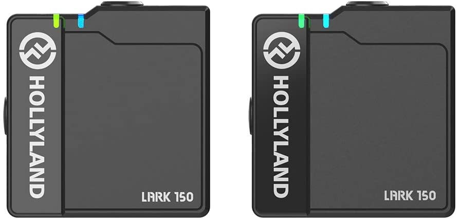 Hollyland Lark 150 Clip-On Wireless Microphone System (RX+TX+TX