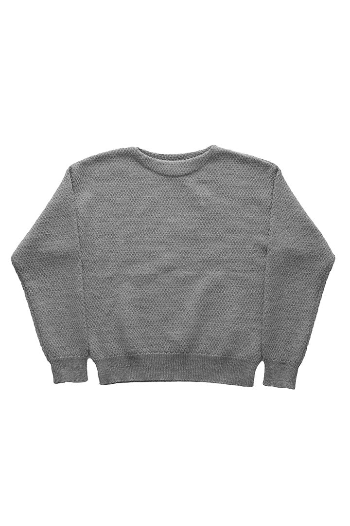OLD JOE - RED CROSS BOAT NECK SWEATER - MIST – PHAETON
