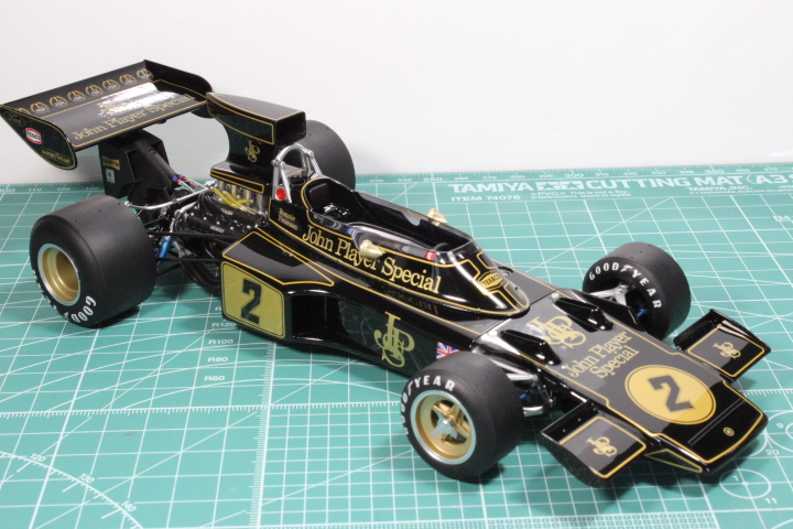 エブロ 1/20 チームロータス ロータス タイプ72E 1973 を製作しました