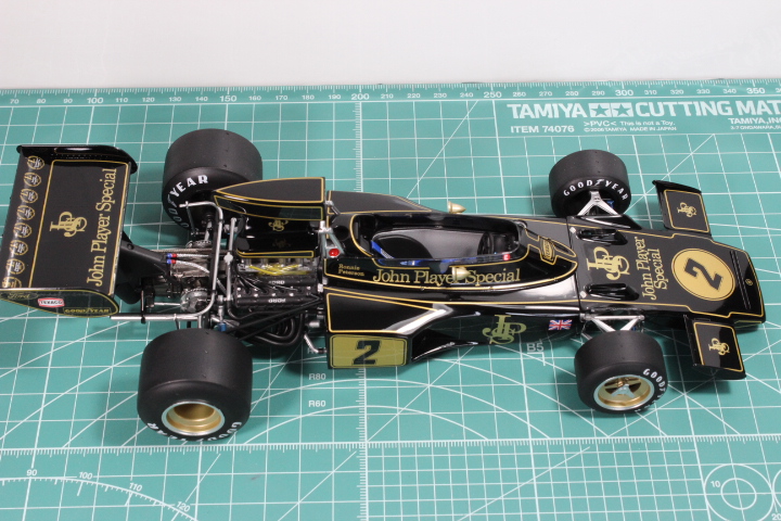 エブロ 1/20 チームロータス ロータス タイプ72E 1973 を製作しました