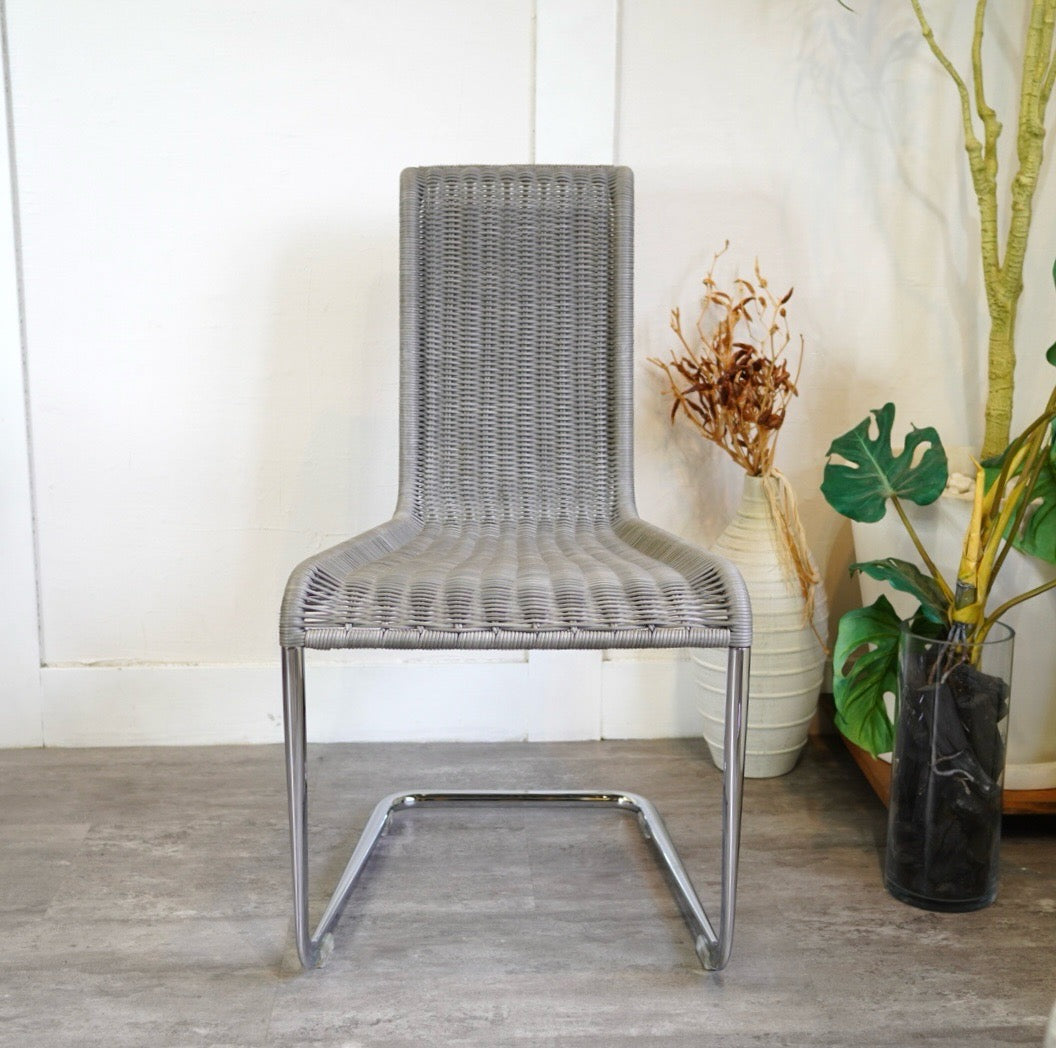 TECTA / テクタ B20チェア グレー ホワイト ACTUS取り扱い 中古 籐