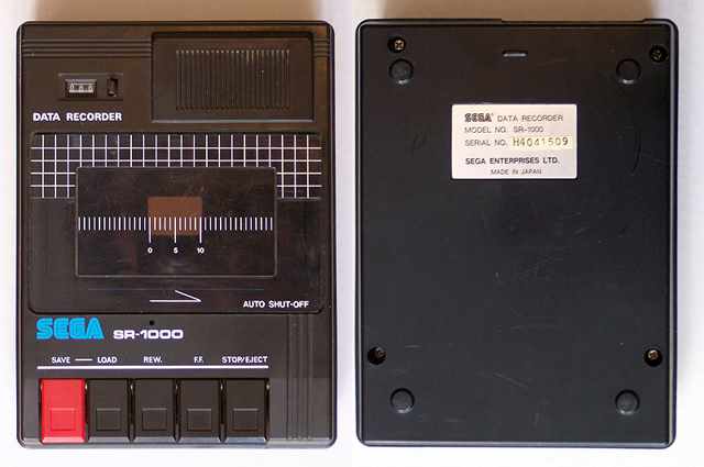 SC-3000 Survivors, the SEGA SR-1000 Data recorder