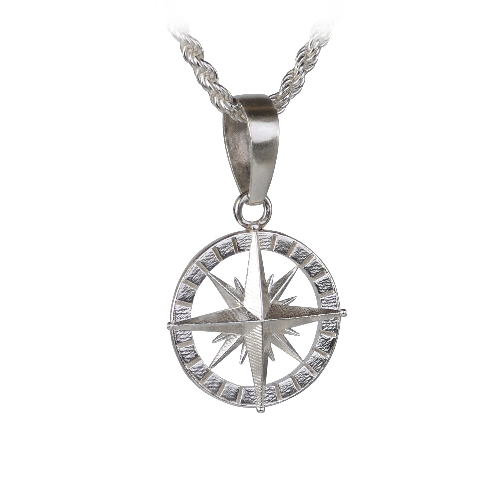 Compass Rose Pendant - Large | Sea Shur Jewelry