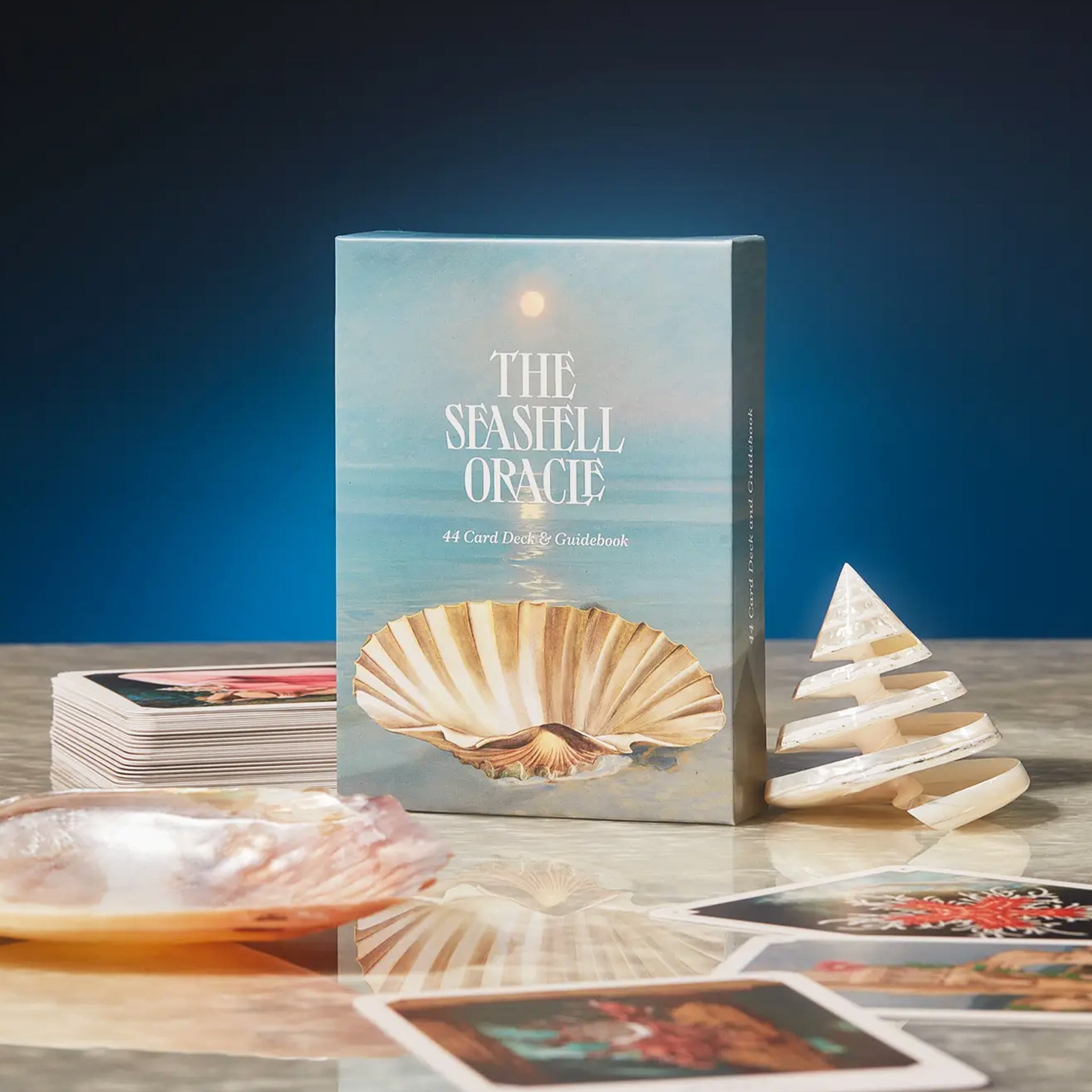 Seashell Oracle Card Deck 44 Cards - Divination Cards | Pigment