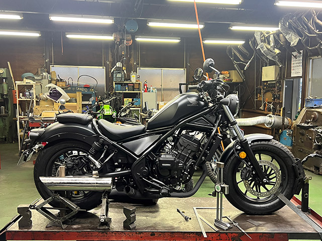 2025〜レブル250 E-Clutch編 その3 | 忠さんのマフラー開発奮闘記