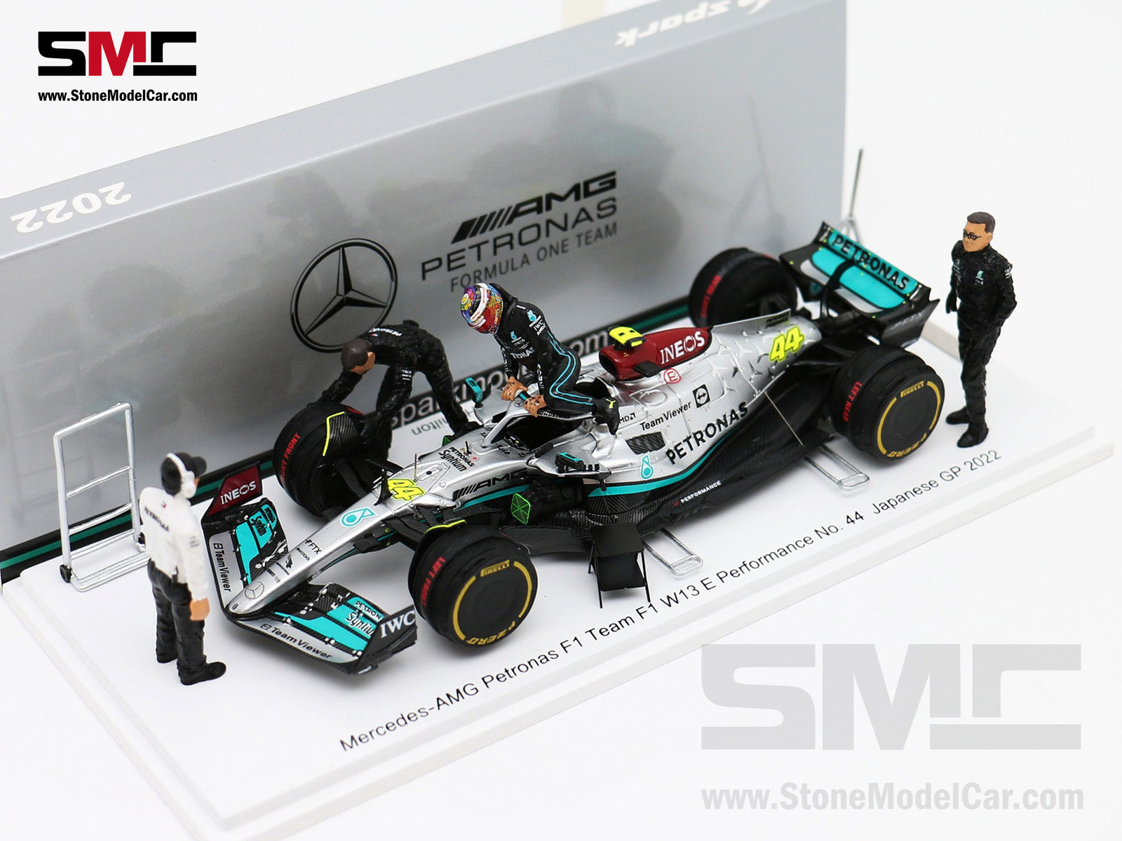 Mercedes F1 W13 #44 Lewis Hamilton Japanese GP Start Race 2022 7x