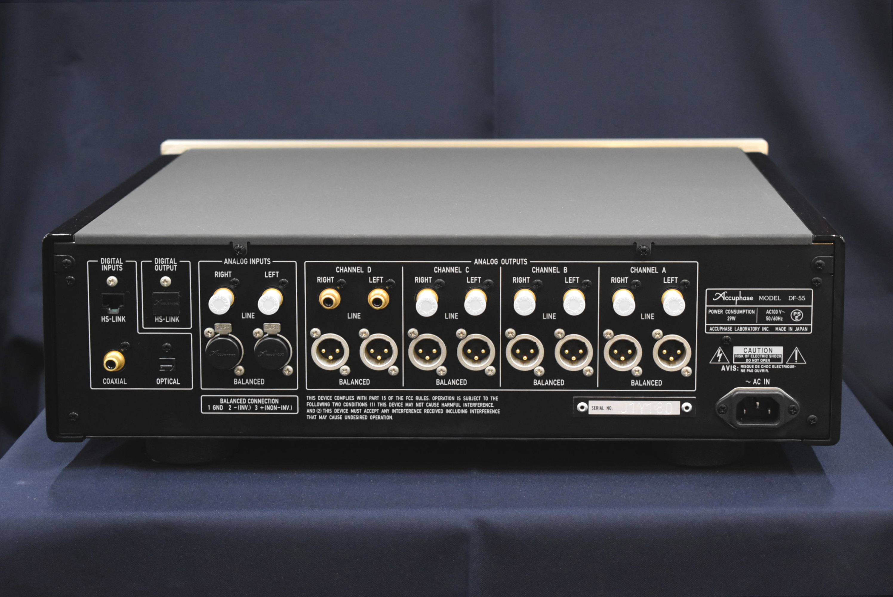 Accuphase チャンネルデバイダー DF-55 | 中古商品紹介 | すみや