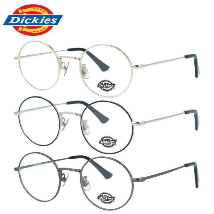 ディッキーズ メガネフレーム 伊達メガネ 調整可能ノーズパッド