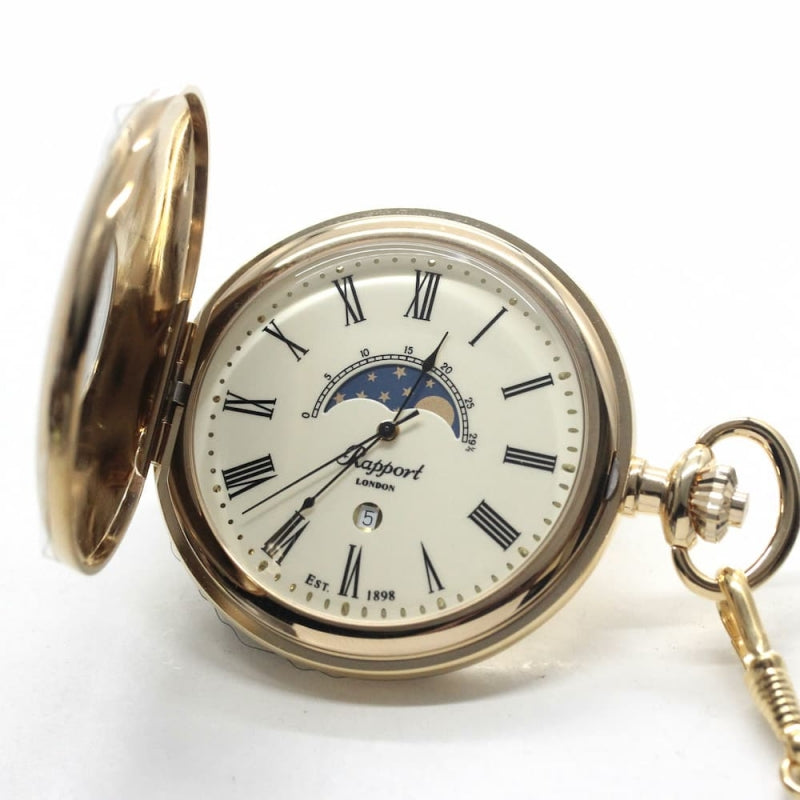 ラポート/Rapport/懐中時計/ムーンフェイズ/カレンダー/PW80 – 正美堂