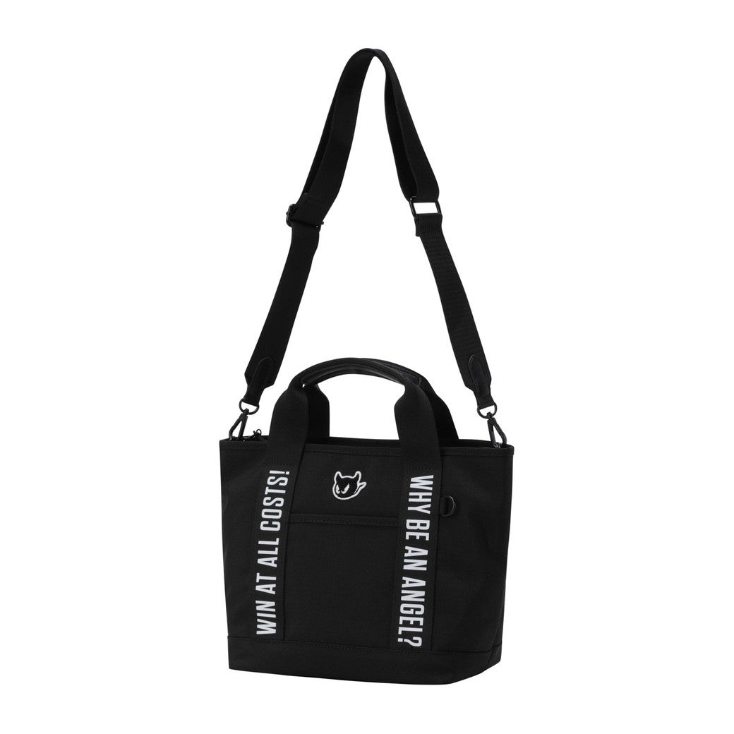 UNISEX 2WAYロゴカートバッグ ブラック