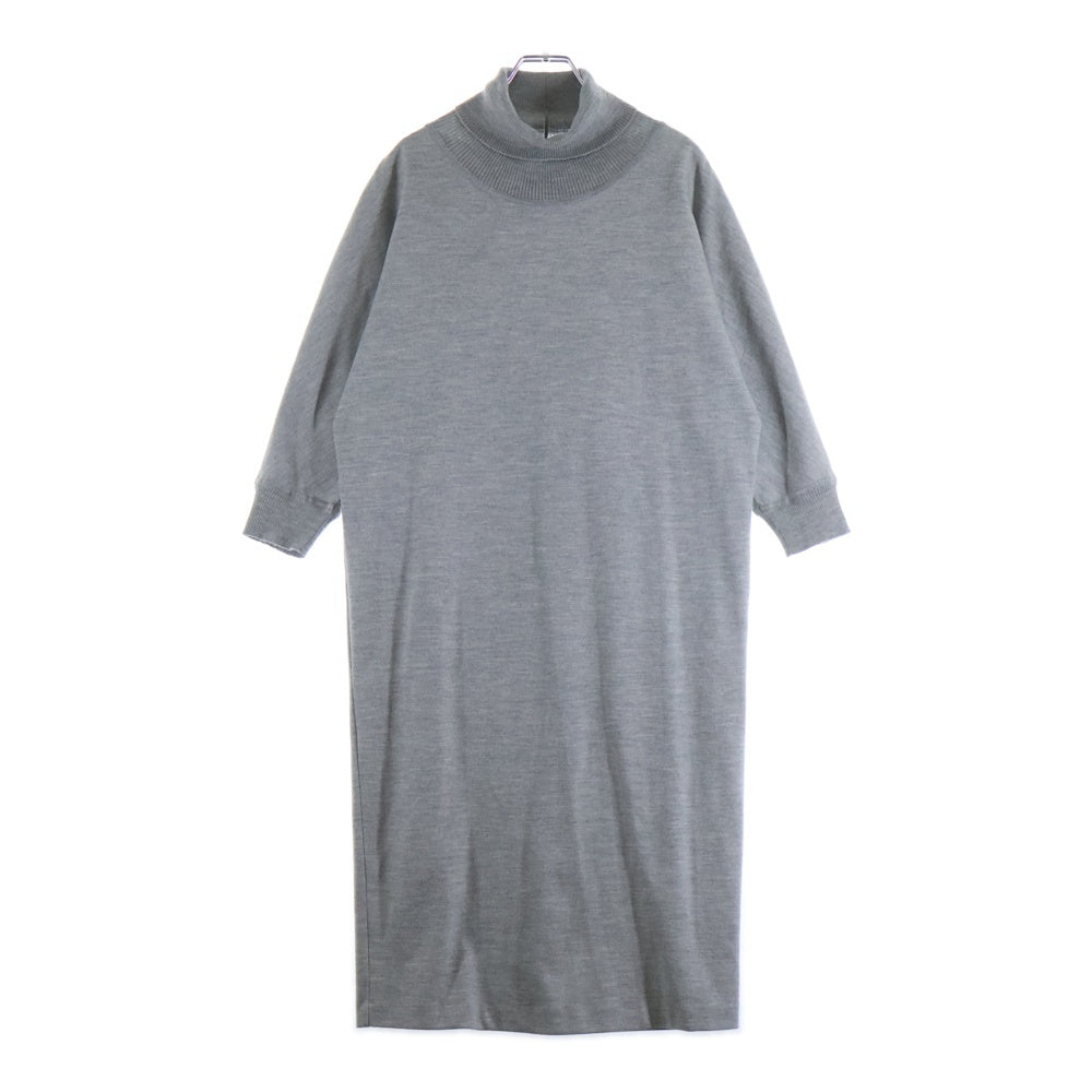 Max Mara(マックスマーラ) コットンウール ハイネックワンピース