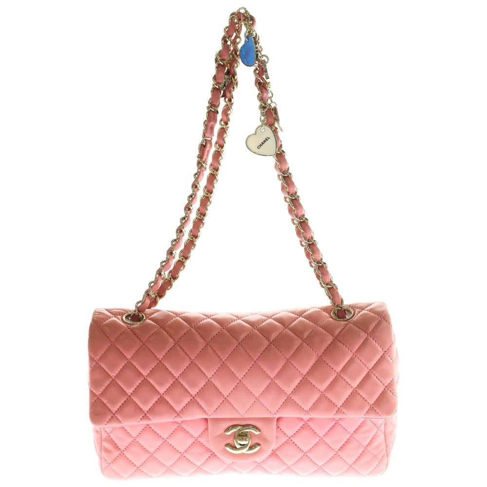 CHANEL(シャネル) ココマーク マトラッセ25 バレンタイン ラムスキン