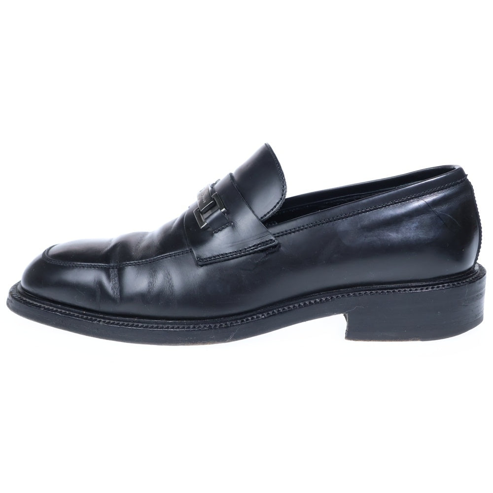 GUCCI(グッチ) スクエアトゥ ホースビット レザーローファー