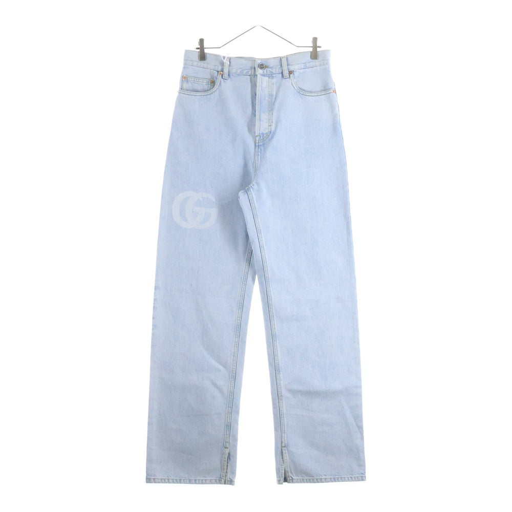 GUCCI(グッチ) 25SS Five-Pocket Jeans GGプリント ボタンフライデニム