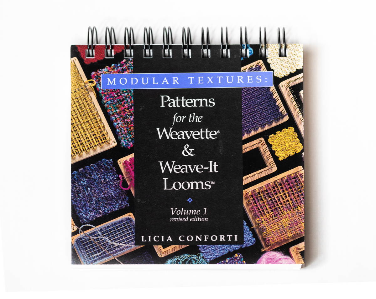 Modular Textures: Patterns for the Weavette Loom by Licia Conforti