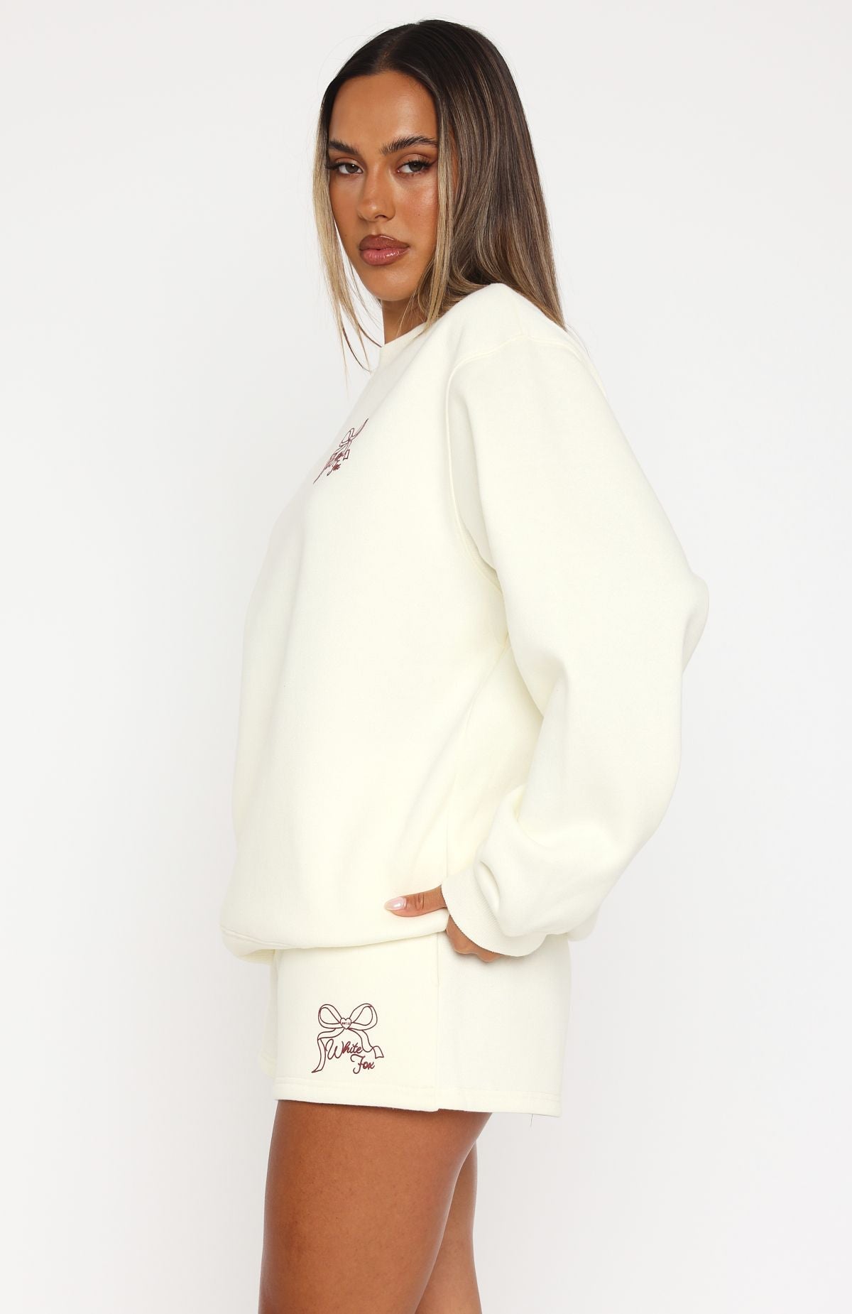 Love You Forever Oversized Sweater Cream | White Fox Boutique US