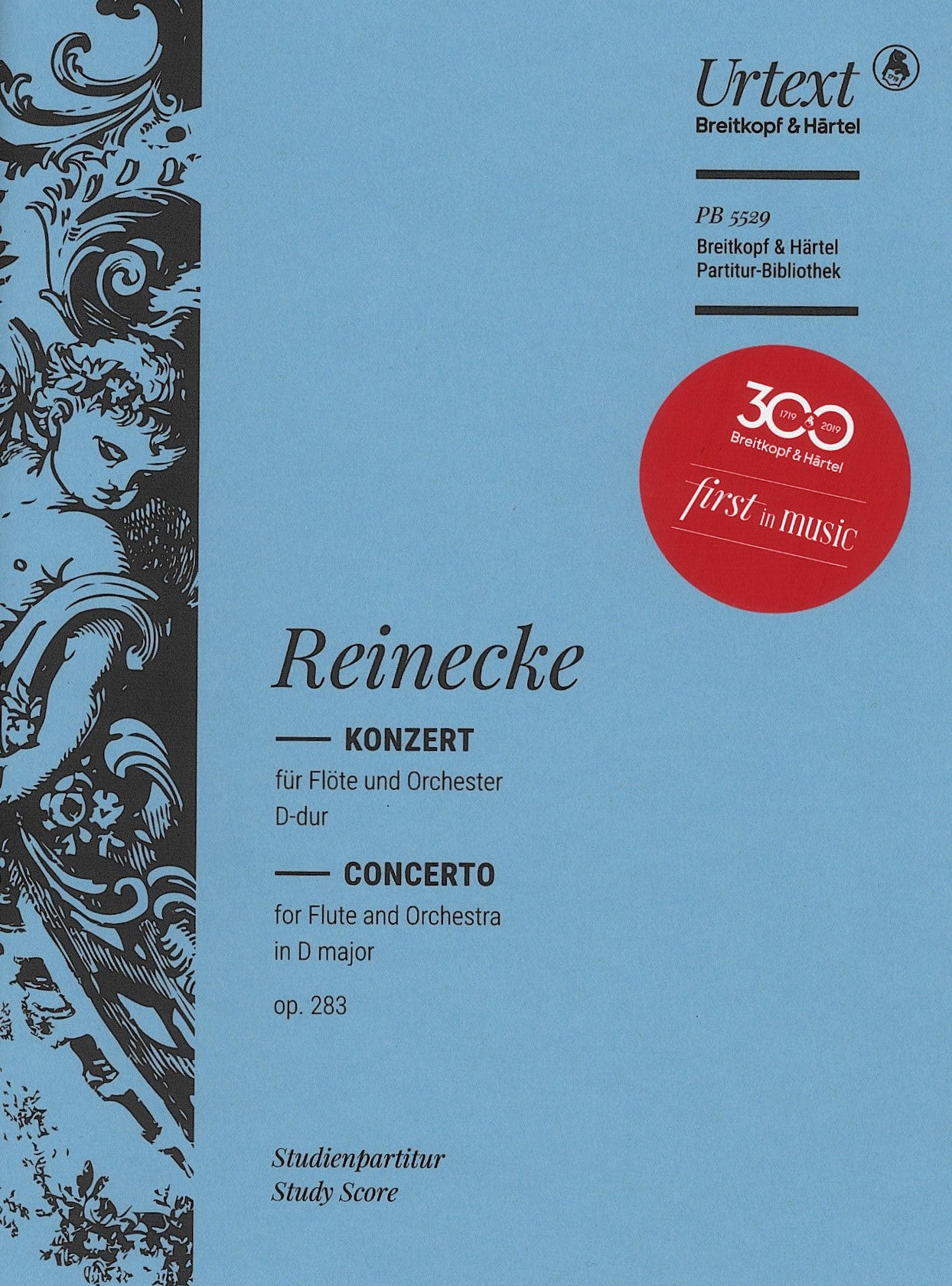 フルート協奏曲 ニ長調 Op.283（オーケストラスコア）／Flute Concerto