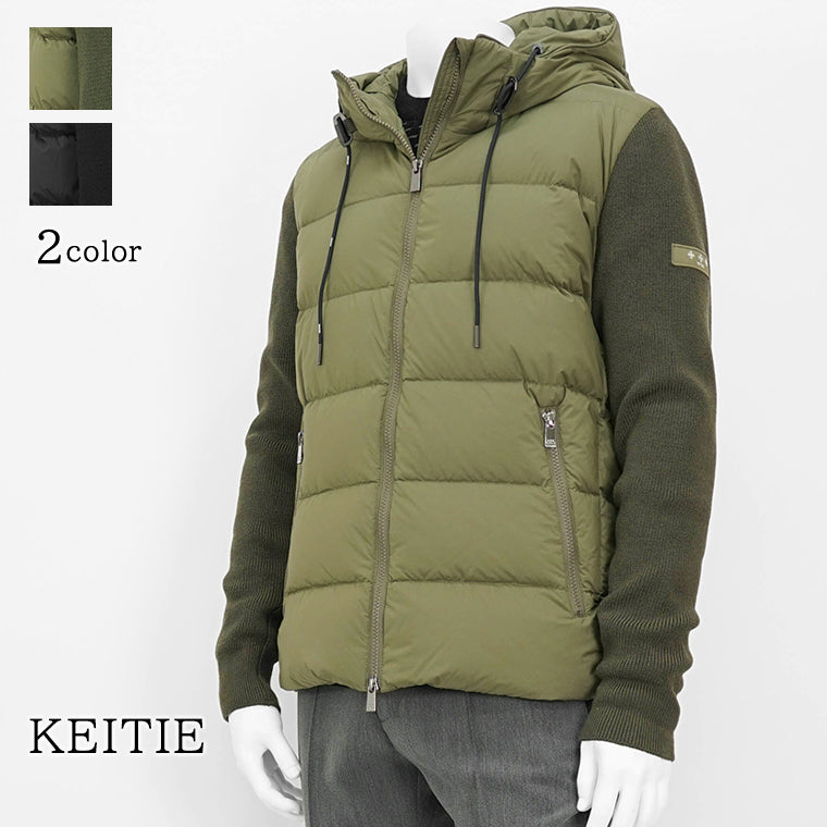 タトラス TATRAS メンズ ダウンジャケット カーキ ブラック