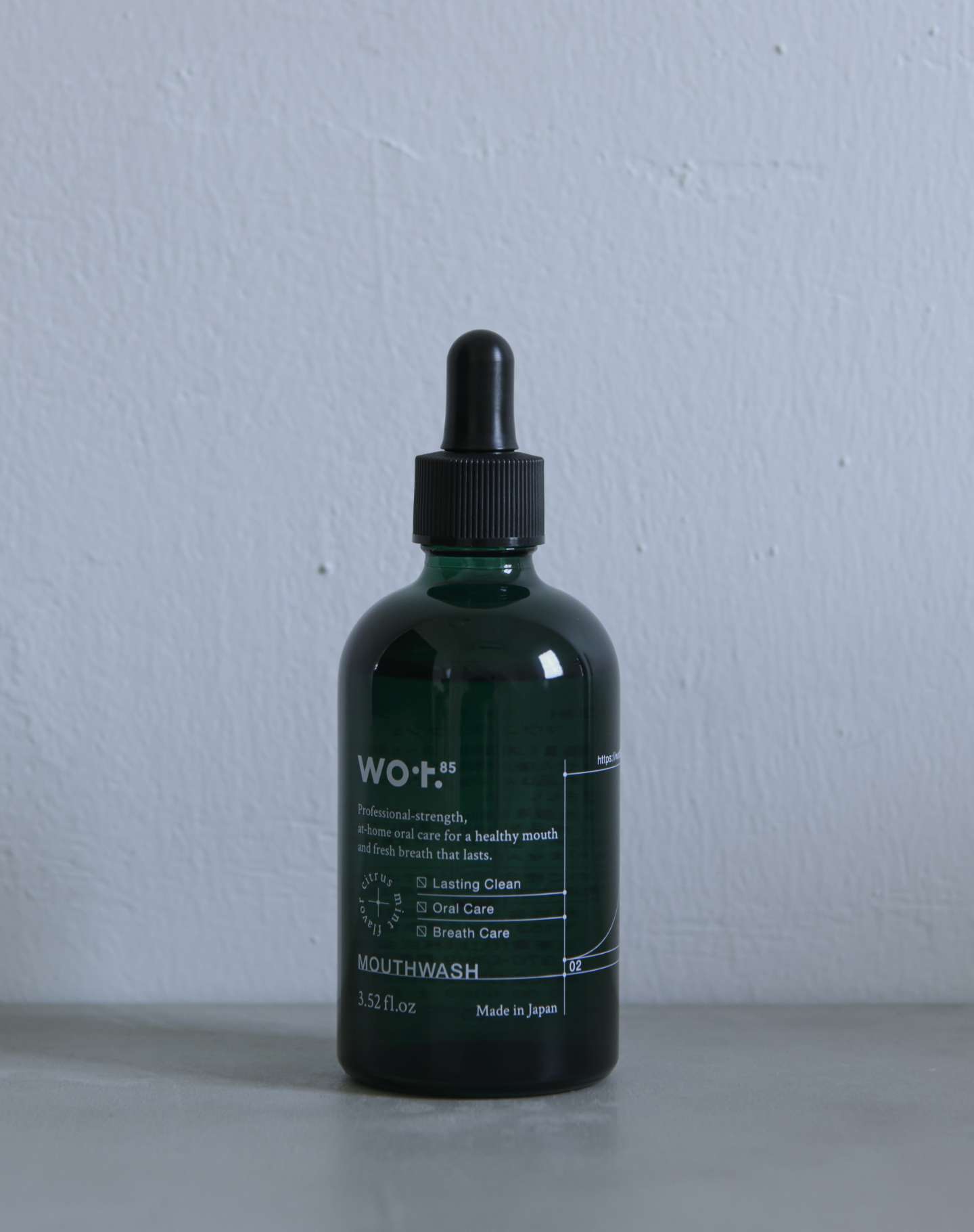 MOUTHWASH – WOT.85〈ウォット85〉｜オーラルケアブランド