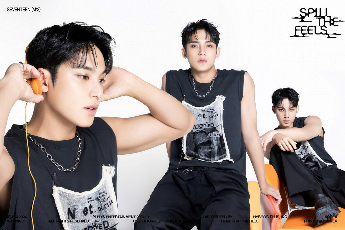 Poster - SEVENTEEN Mingyu SPILL THE FEELS Album Concept Photo