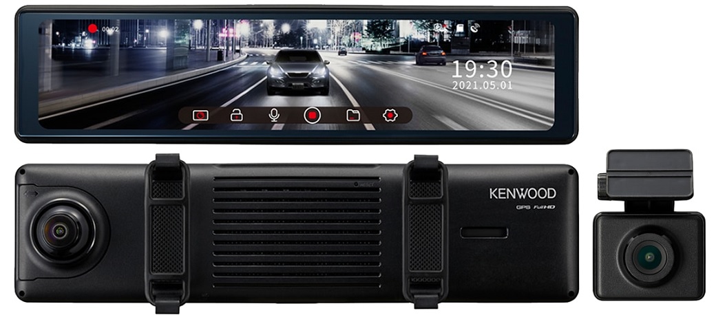 KENWOOD DRV-EM3700 デジタルインナーミラー型ドラレコ 【公式通販】