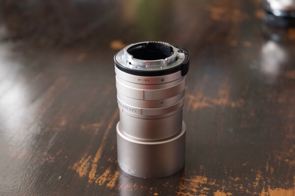 Contax G用レンズ「Sonnar T* 90mm F2.8」を購入しました。