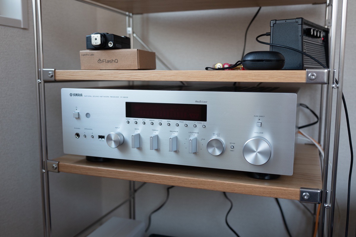 オーディオをYAMAHAのR-N602に買い替えた話。