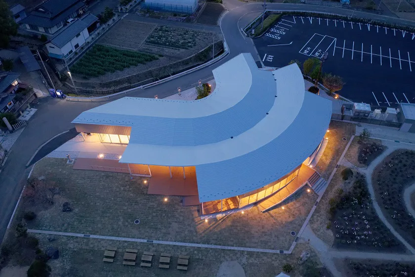 金蛇水神社参拝者休憩所│設計実績紹介│yAt構造設計事務所