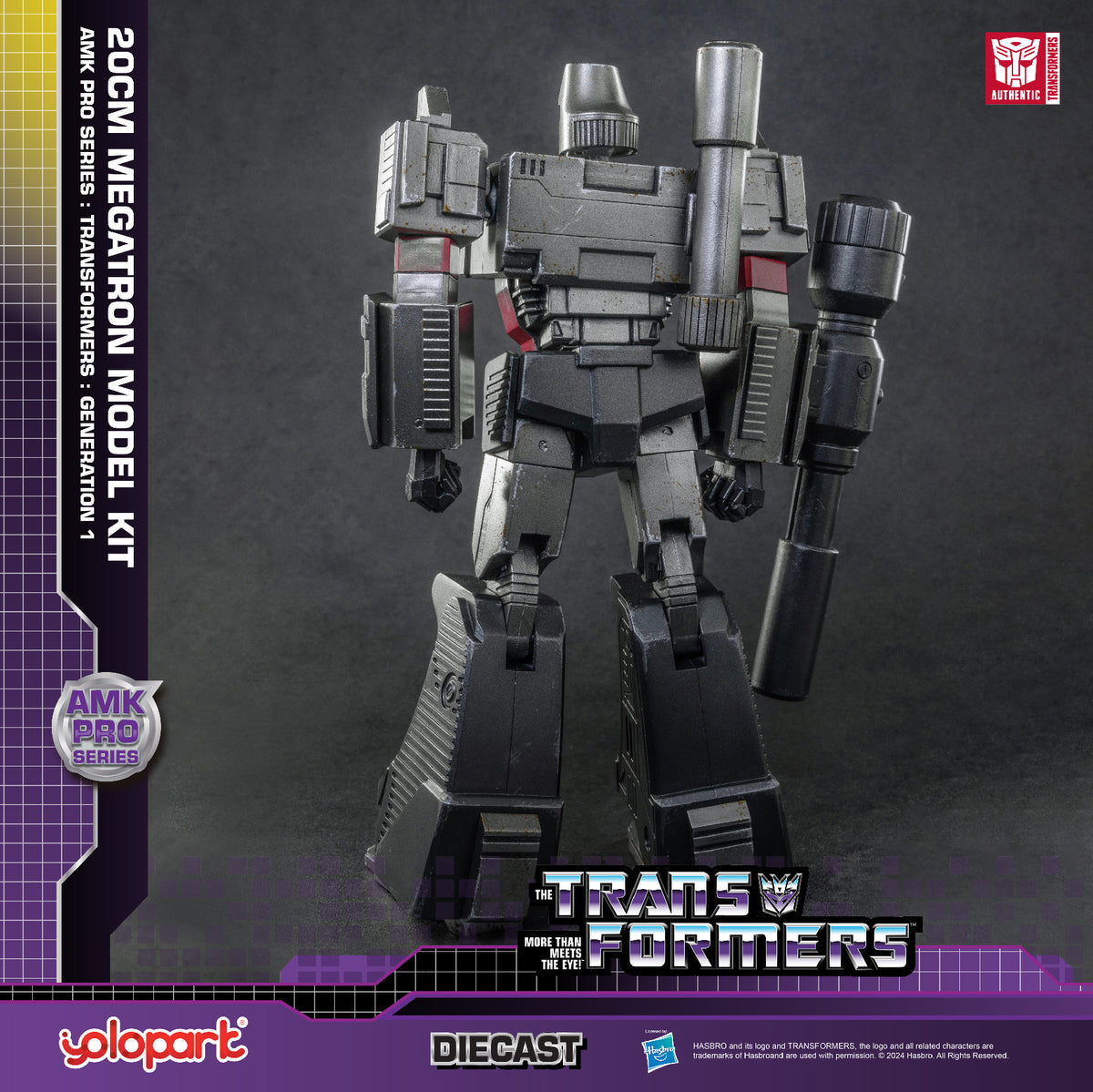 TRANSFORMERS Generation One AMK PRO Series 20cm Megatron Model Kit