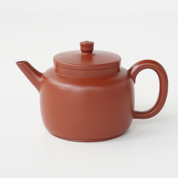 中国 紫砂 朱泥 竹文 急須 茶壷 在銘 N 7119 中国 紫砂 朱泥 竹文 急須