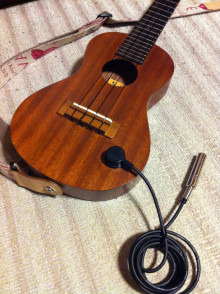 ハンサム判治さんのアコースティック楽器用ピックアップマイクMSP