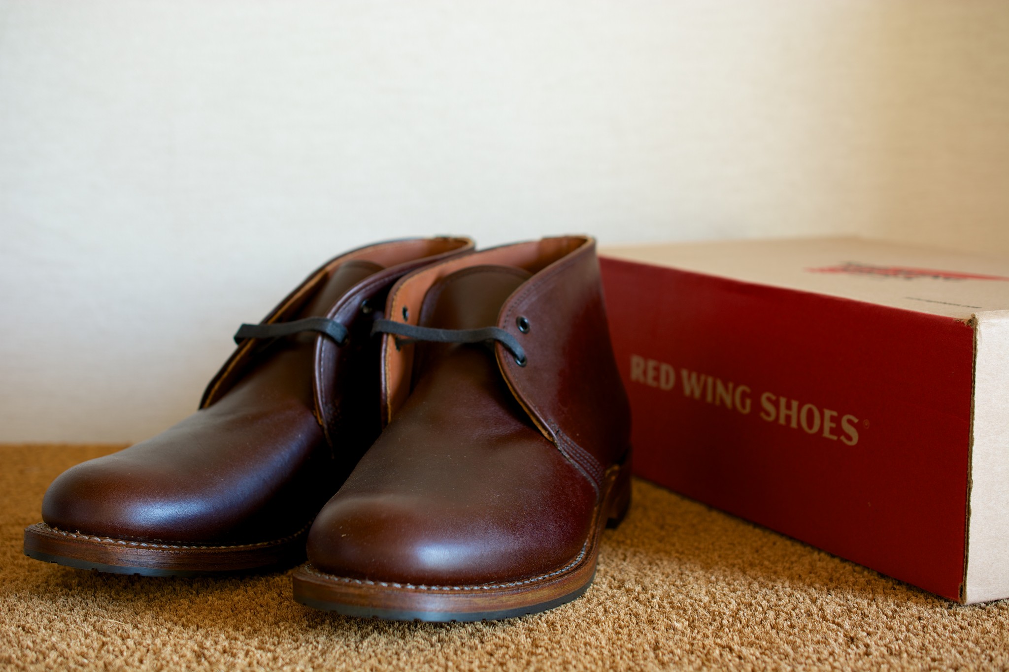 Horiは【レッドウィング 9017 ベックマンチャッカ】を手に入れた