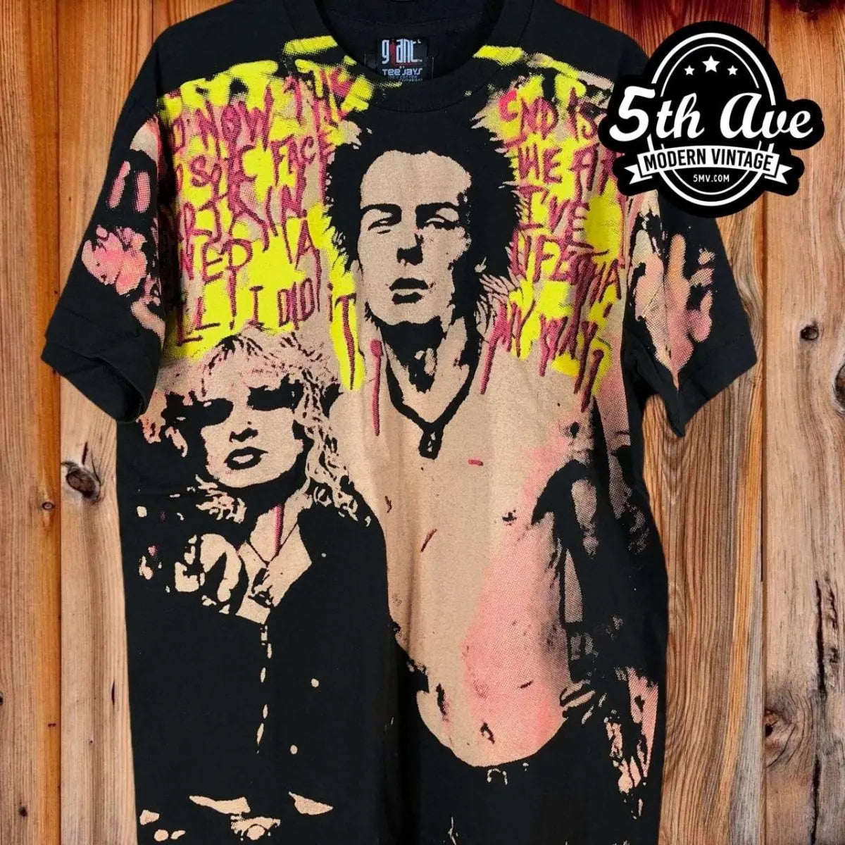 Sid Vicious Sex Pistols Sid & Nancy - AOP all over print New