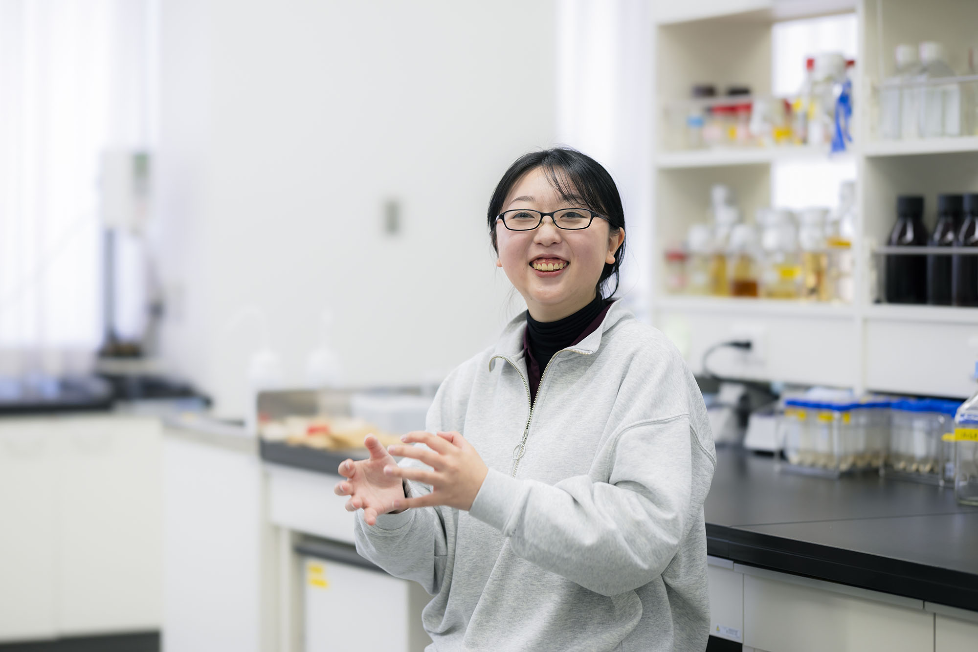 あらかじめ 答えがないから 実験は面白い！｜not found HGU – 北海学園