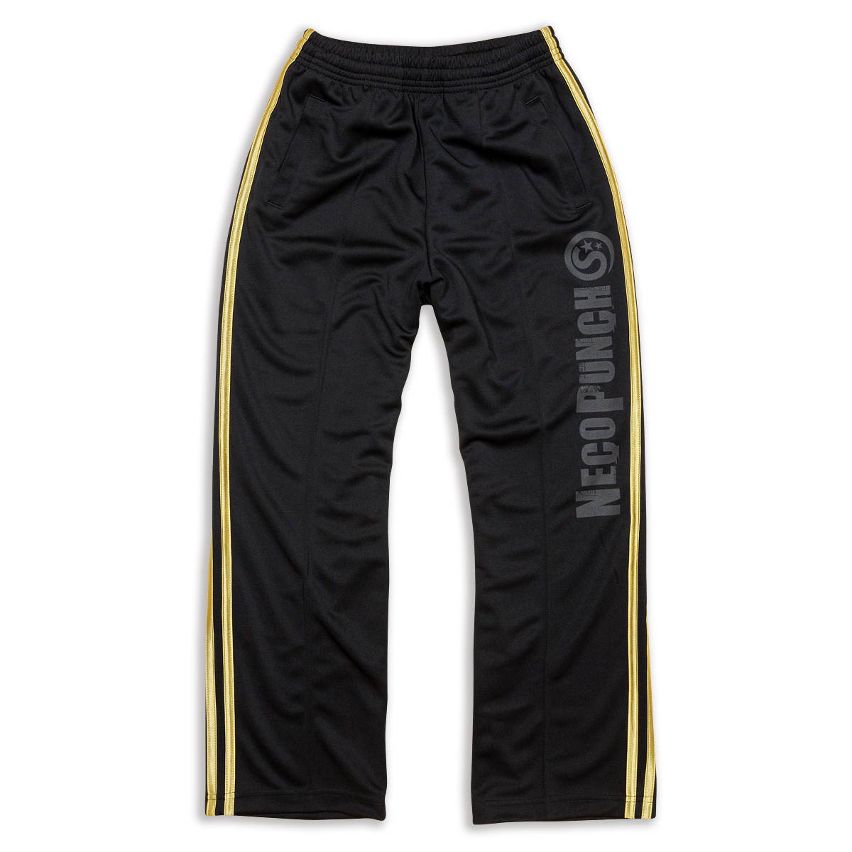 ジャージ 上下セット メンズ レディース 猫 NECO PUNCH - ゴールド