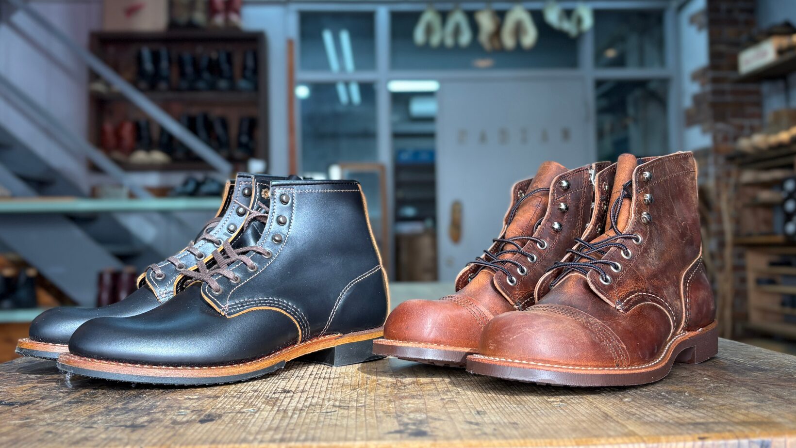 サイドジップ加工例】新品レッドウィングを“履きやすいブーツ”に