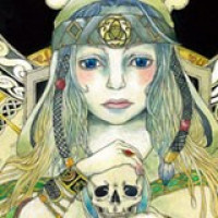 A4サイズ原画「守護天使」 by 晴雪～雑貨百般・本当に売ってる架空のお