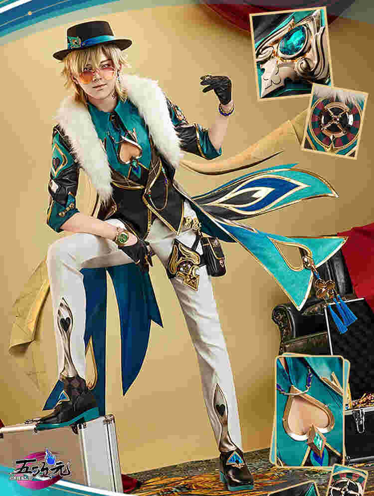 三分妄想 崩壊スターレール コスプレ アベンチュリン ウィッグ