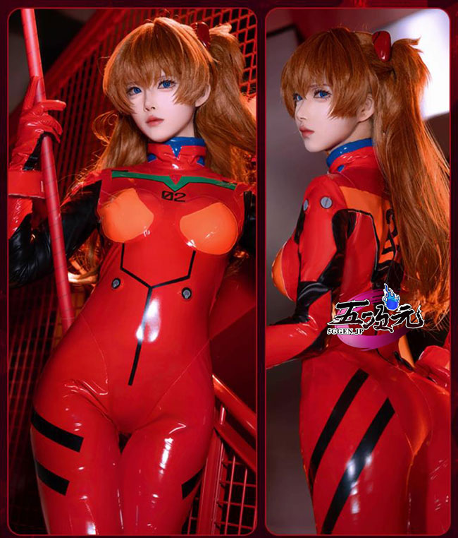 五次元 エヴァンゲリオン新劇場版 コスプレ アスカ・ラングレー プラグ