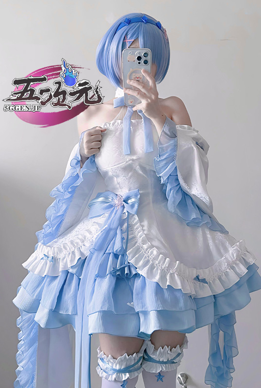 icos Re：ゼロから始める異世界生活 コスプレ レム GLASS EDITION