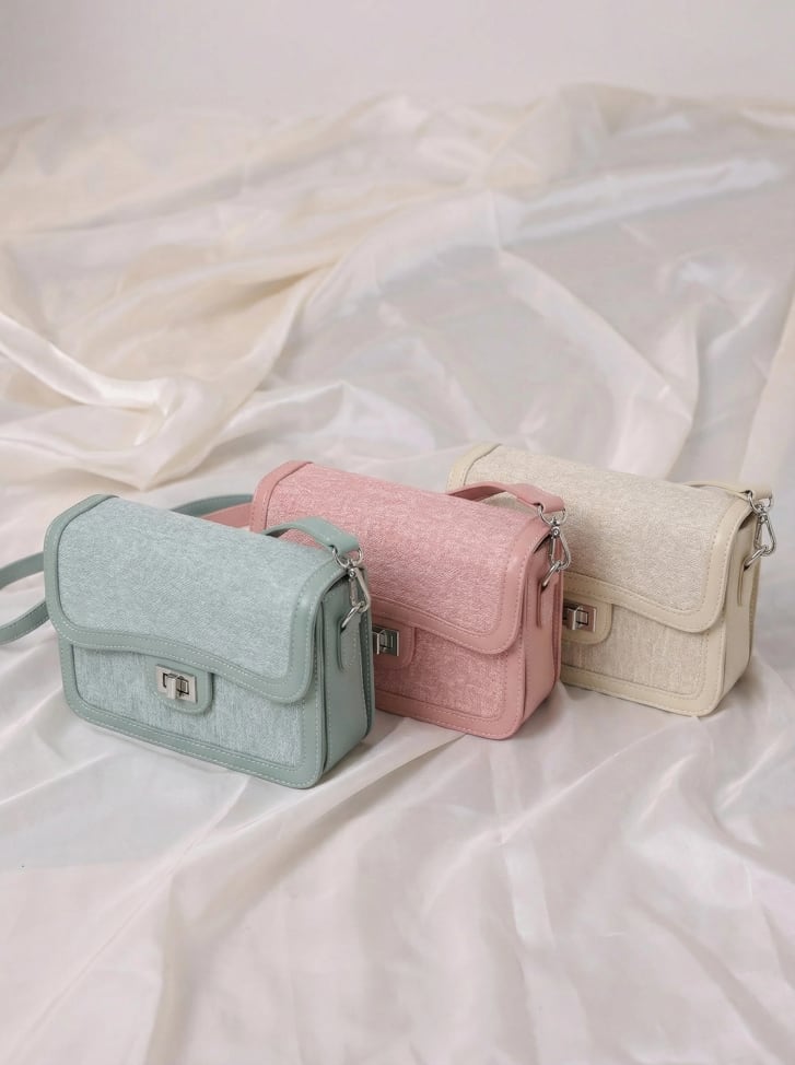 fifth ツイードフラップショルダーバッグ | 人気レディース