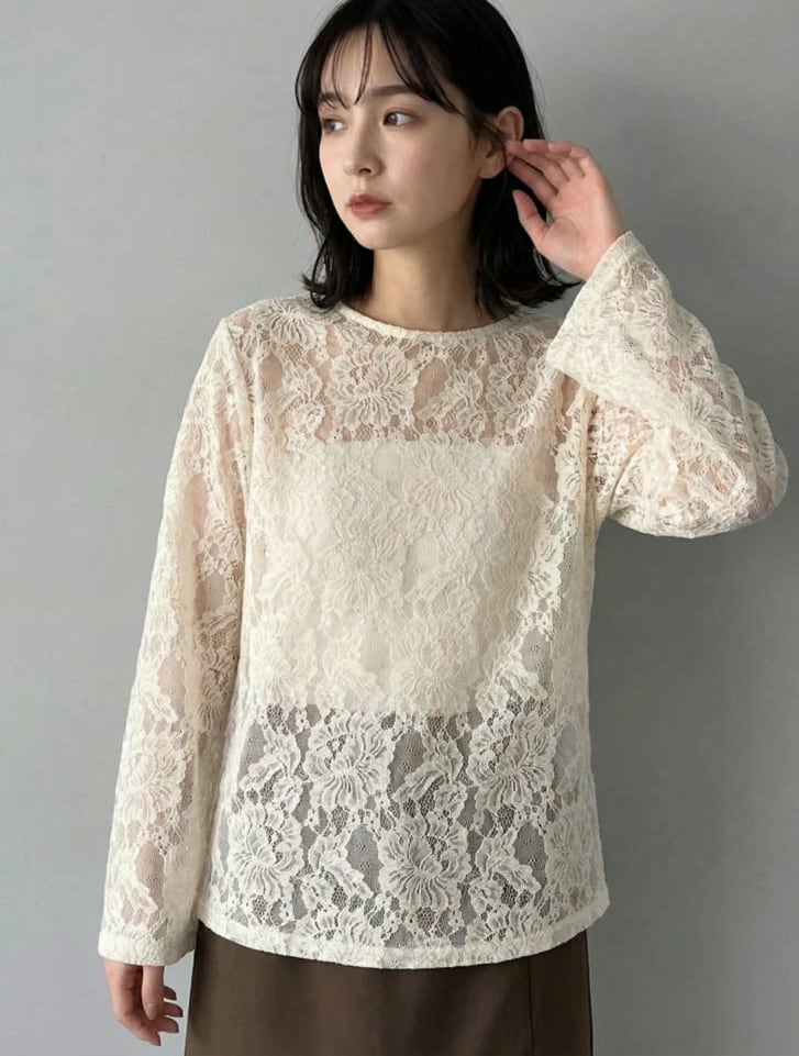 fifth フロッキーレースブラウス | 人気レディースファッション通販