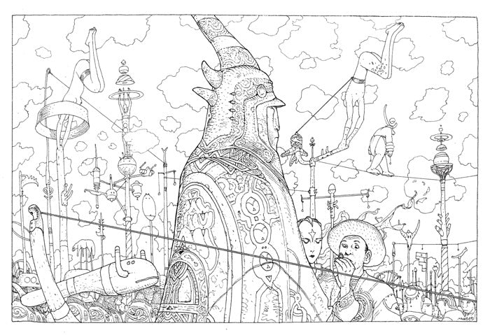 Moebius - 40 Days Dans le Desert B - Jean Giraud – 50 Watts Books